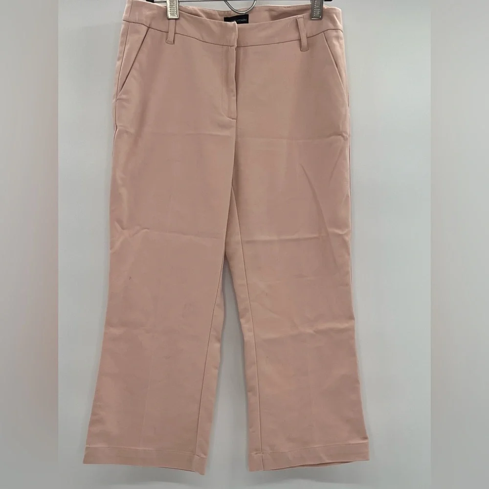 Adrienne Vittadini Women's Wide Leg Straight Stretch Pants - Size 6